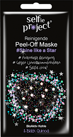 Gesichtsmaske peel off Shine like a Star Selfie Project
