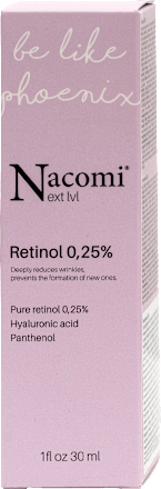 Retinol 0,25% serum za lice Nacomi