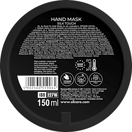 Maska do rąk Silk Touch Silcare