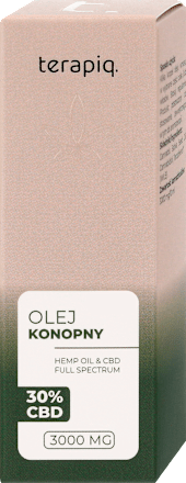 CBD Olej konopny 30% Terapiq