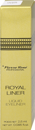 Wodoodporny Eyeliner w Płynie Czarny Royal Liner Pierre Rene