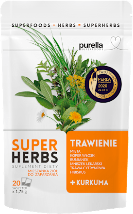 Mieszanka ziół na TRAWIENIE, 20x1,75 g Purella