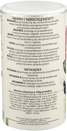 Proszek owocowy "Witaminka" BIO Dary Natury