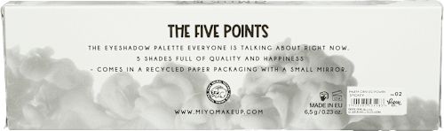 Paleta cieni do powiek Five Points 02 Smokey Miyo