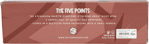Paleta cieni do powiek Five Points 11 Feminine Flame Miyo