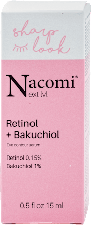 sharp look serum za područje oko očiju Retinol + Bakuchiol  Nacomi