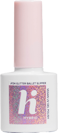 Ojă semi-permanentă 134 Glitter Ballet Slipper hi Hybrid