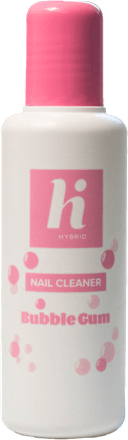 Lichid pentru curatarea unghiilor Bubble Gum hi Hybrid