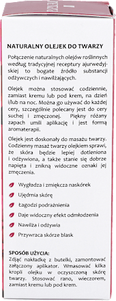 OLEJEK DO TWARZY RÓŻA JAPOŃSKA I SZAFRAN  Orientana