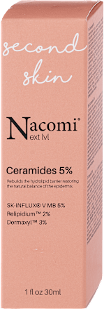 second skin serum za lice Ceramides 5% Nacomi