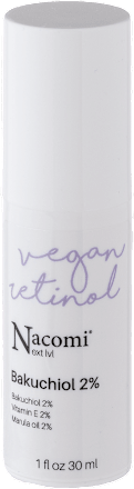 vegan retinol serum za lice Bakuchiol 2 % Nacomi