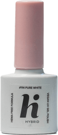 Ojă semi-permanentă 114 Pure White hi Hybrid