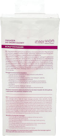 Masażer do skóry głowy intervion
