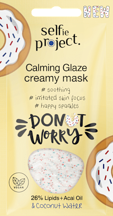 Gesichtsmaske Donut Worry Calming Glaze Wash-Off Mask Selfie Project