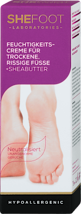 Creme für trockene und rissige Fersen Shefoot