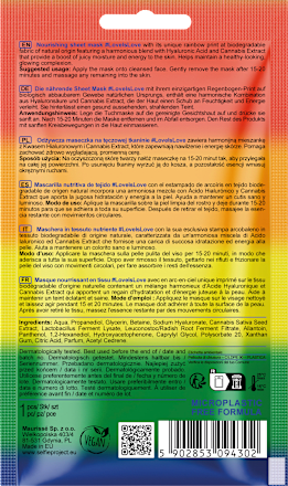 Tuchmaske Nourishing Love is Love Selfie Project