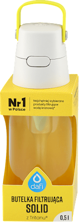 Butelka filtrująca Solid z filtrem 0,5l Dafi