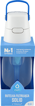 Butelka filtrująca Solid z filtrem 0,5l Dafi