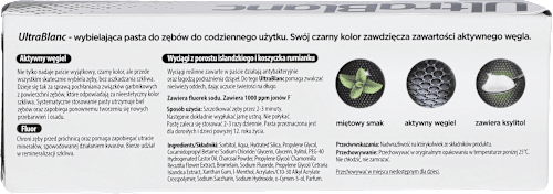 Pasta do zębów wybielająca Ultrablanc