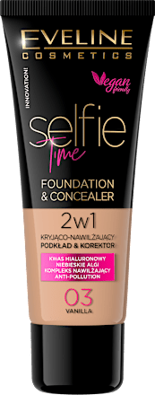 Podkład Selfie Time Nr 03 Vanilla EVELINE COSMETICS