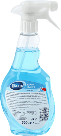 Płyn do mycia szyb Arctic, spray SIDOLUX