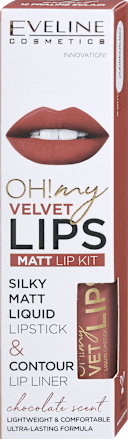 Oh! my Velvet Lips Matt set za usne – 12 Praline Eclair EVELINE COSMETICS