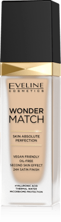 Wonder Match tekući puder – 10 Light Vanilla  EVELINE COSMETICS