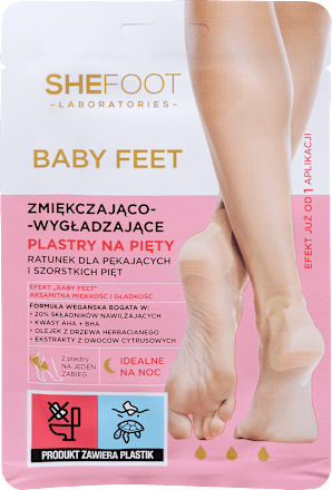 Sarokmaszk Baby Feet, 1 pár Shefoot