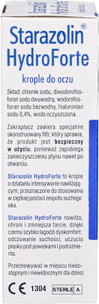 Krople do oczu HydroForte STARAZOLIN