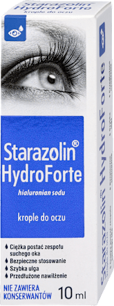 Krople do oczu HydroForte STARAZOLIN