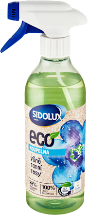 eco čistič koupelna s vůní ranní rosy SIDOLUX