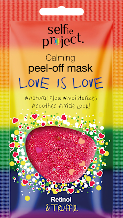Gesichtsmaske Peel-off Calming Love is Love Selfie Project