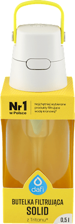 Butelka filtrująca Solid z filtrem 0,5l Dafi