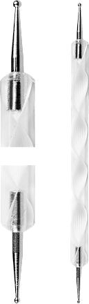 Nageldesign-Zubehör Spot Swirl Weiß NÉONAIL