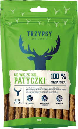 Psie patyczki z jelenia  TRZYPSY