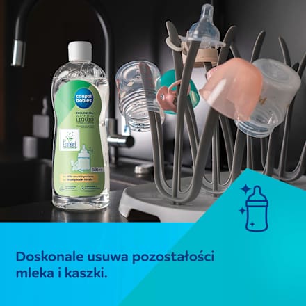 Płyn do mycia smoczków i butelek ekologiczny Canpol babies