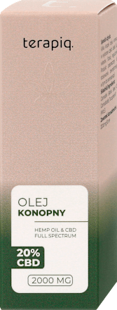 CBD Olej konopny 20% Terapiq