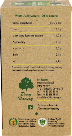 Herbatka Rumiankowo-Imbirowa BIO Dary Natury