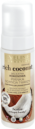 Rich Coconut pianka do mycia twarzy EVELINE COSMETICS