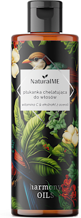 Płukanka chelatująca do włosów NaturalME