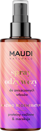 Spray odżwyczy do zniszczonych włosów Amazing Regneration MAUDI