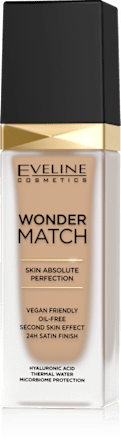 Wonder Match tekući puder – 30 Cool Beige  EVELINE COSMETICS
