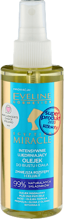 EGYPTIAN MIRACLE INTEN UJĘDR OLEJEK DO BIUSTU/CIAŁA EVELINE COSMETICS
