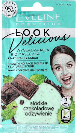 Маска за лице с мента и шоколад EVELINE COSMETICS