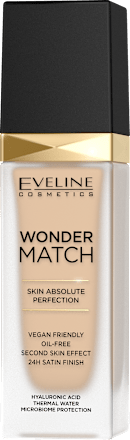 Podkład Wonder Match Nr 10 Light Vanilla EVELINE COSMETICS