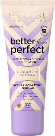 Podkład Better Than Perfect No Transfer Nr 06 EVELINE COSMETICS