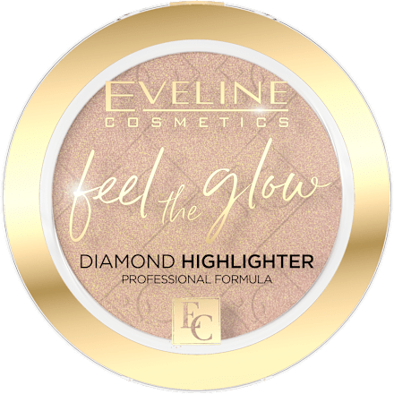 Rozświetlacz w kamieniu Feel The Glow Nr 02 EVELINE COSMETICS