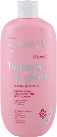 beauty & glow SUNSHINE READY! posvetljujući i zaglađujući losion za telo EVELINE COSMETICS