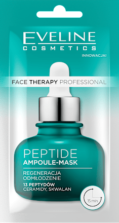 Face Therapy Professional maska w ampułce peptydy EVELINE COSMETICS