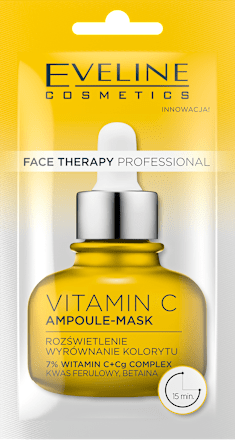 Face Therapy Professional maska-ampułka witamina C EVELINE COSMETICS